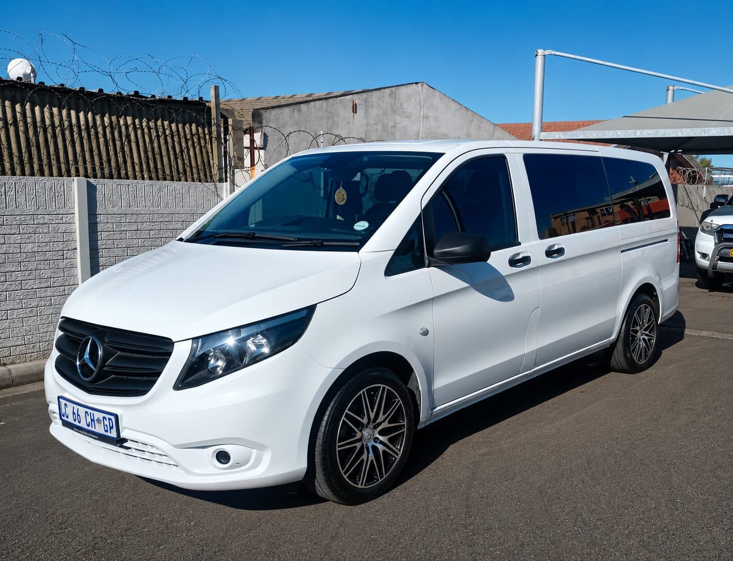 Intercoutra Mercedes-Benz Vito Tourer used for airport transfers